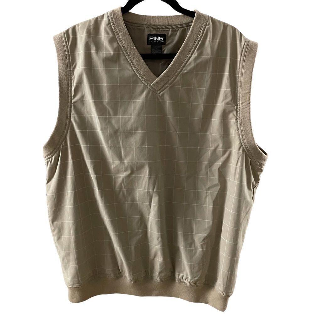 Ping ~ Men’s Golf Windbreaker Vest ~ Size Large